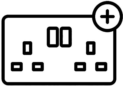 Extra sockets icon