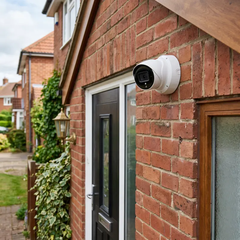 Close-up domestic camera for CCTV Installation